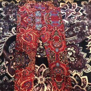 LulaRoe paisley leggings